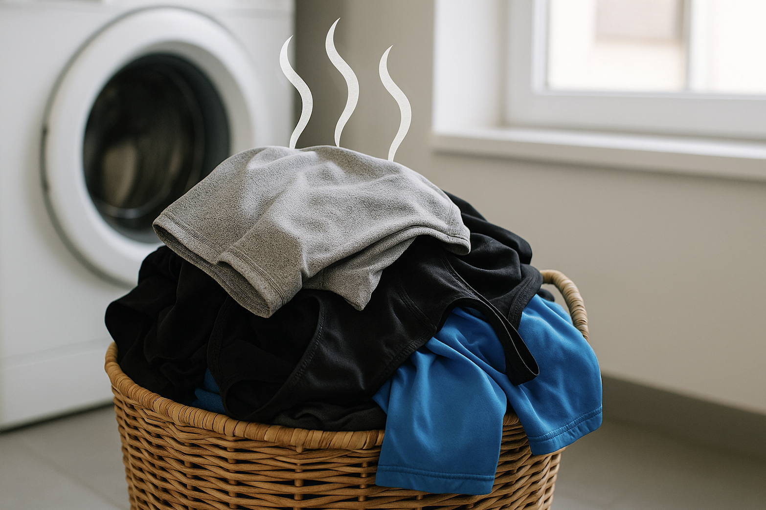 ซักกี่รอบก็ยังไม่หาย...ทำไมชุดออกกำลังกายถึงยังมีกลิ่น ?